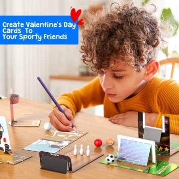 Creative Valentine's Day Gifts - 30 Mini Sports Ball Cards