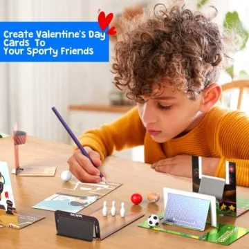 Creative Valentine's Day Gifts - 30 Mini Sports Ball Cards