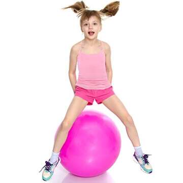 Boao 3 Pack Girls Dance Tank Tops - Racerback Spaghetti Strap Undershirts