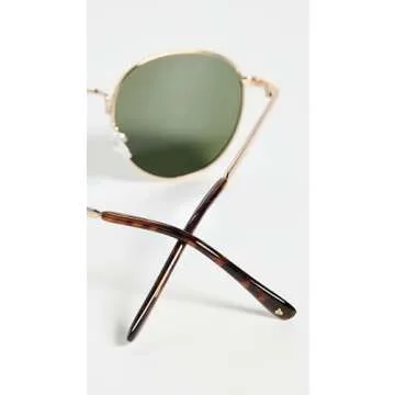 AIRE Rising Sunglasses Gold-khaki Polarized Perfect for Summer