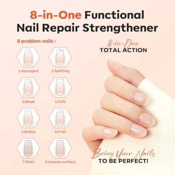 Modelones Nail Strengthener for Healthy Strong Nails