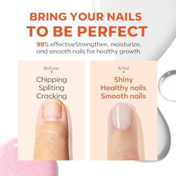 Modelones Nail Strengthener for Healthy Strong Nails
