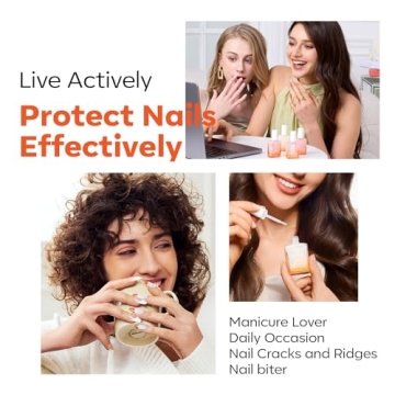 Modelones Nail Strengthener for Healthy Strong Nails