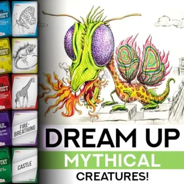 Engaging Mythical Creatures Drawing Game for Kids