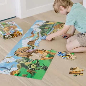 Land of Dinosaurs Puzzle - 48 Pieces for Kids