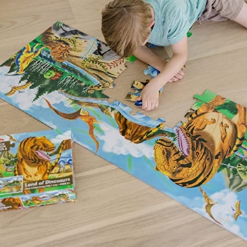 Land of Dinosaurs Puzzle - 48 Pieces for Kids