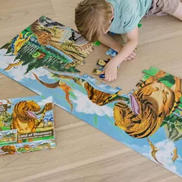 Land of Dinosaurs Puzzle - 48 Pieces for Kids