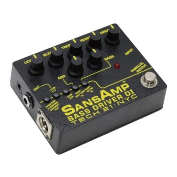Diverse Bass Sounds with SansAmp Bass Driver DI