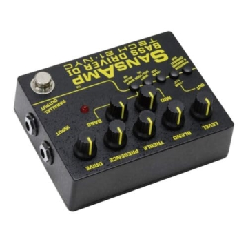 Diverse Bass Sounds with SansAmp Bass Driver DI
