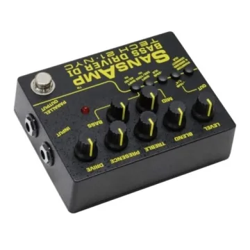 Diverse Bass Sounds with SansAmp Bass Driver DI