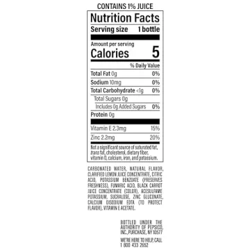 Bubly Burst Cherry Lemonade Sparkling Water Pack of 12