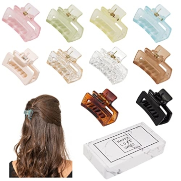 Stylish Small Tiny Claw Hair Clips for Women & Girls