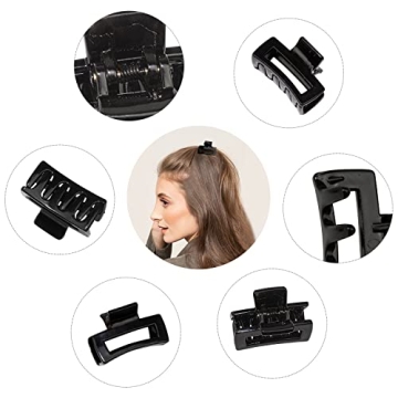 Stylish Small Tiny Claw Hair Clips for Women & Girls