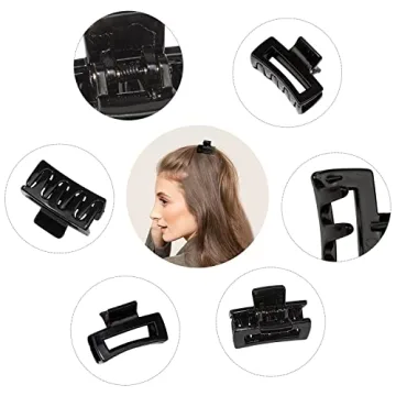Stylish Small Tiny Claw Hair Clips for Women & Girls