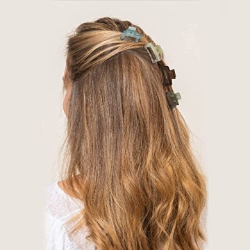 Stylish Small Tiny Claw Hair Clips for Women & Girls