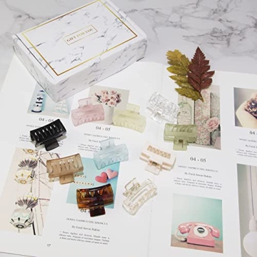 Stylish Small Tiny Claw Hair Clips for Women & Girls