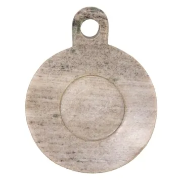 Elegant Hand-Carved Marble Dish for Versatile Decor