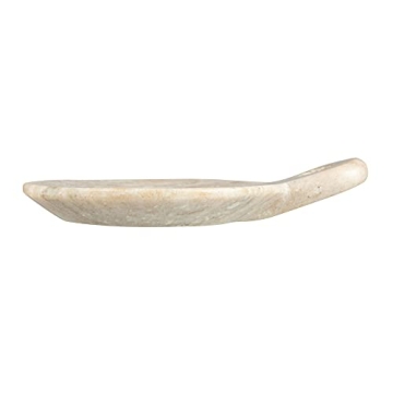 Elegant Hand-Carved Marble Dish for Versatile Decor
