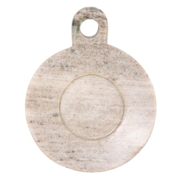 Elegant Hand-Carved Marble Dish for Versatile Decor