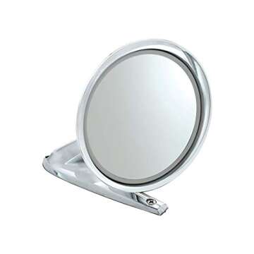 United Pacific 1964-1/2-1966 Mustang Exterior Mirror with Convex Glass and Led Turn Signal, Passenger