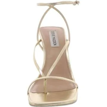Stylish Steve Madden Women's Annie Heeled Sandal in Champagne
