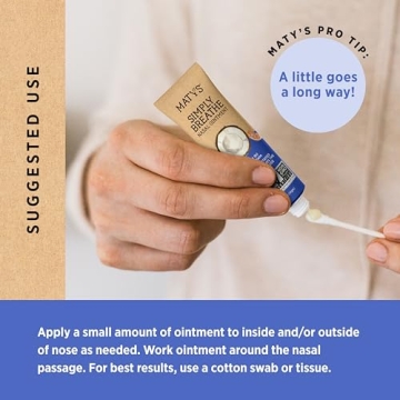 Matys Organic Naturally Soothing Nasal Ointment for Dry Noses