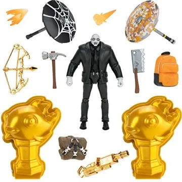 FORTNITE Brutus (Shadow) Figure - 4-Inch Collectible with Mythic Goldfish