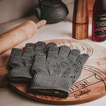 Grill Armor Gloves for Extreme Heat & Cut Resistance