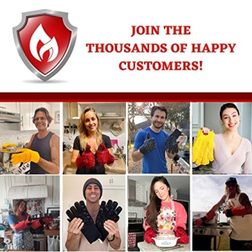 Grill Armor Gloves for Extreme Heat & Cut Resistance