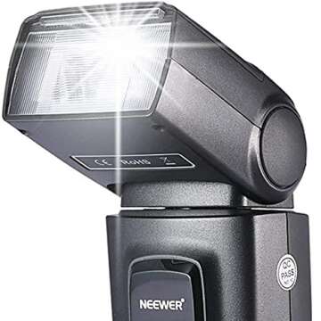 Neewer Speedlite Flash for Panasonic Cameras - High Speed Sync & Powerful Lighting
