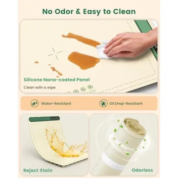 Electric Warming Tray - Silicone Heat Mat for Easy Parties