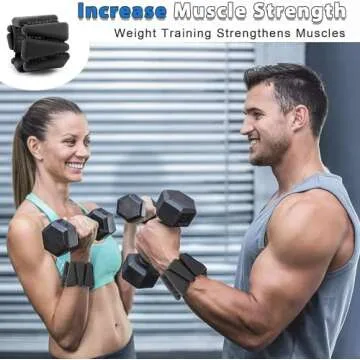 Bauterra Comfortable Adjustable Ankle Weights for Fitness