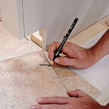 Sharpie Peel-Off China Marker Grease Pencils, Black, Box of 12