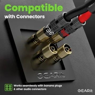 GearIT 16/2 Speaker Wire - 250 Feet OFC Speaker Cable
