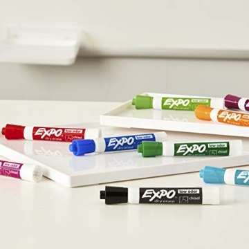 Vibrant EXPO Dry Erase Markers Set for All Needs