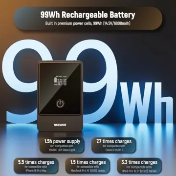 Neewer Mini V Mount Battery 6800mAh - Powerful & Portable