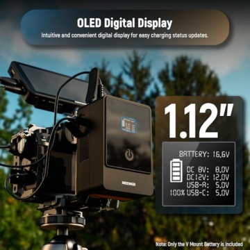 Neewer Mini V Mount Battery 6800mAh - Powerful & Portable