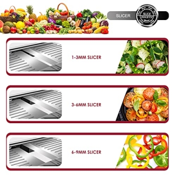 ZNM Adjustable Mandoline Slicer for Kitchen Efficiency