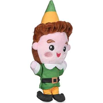 Elf for Pets 6" Buddy The Elf Dog Plush Squeaker Toy | Squeaky Plush Toys for Dogs | Officially Lice...