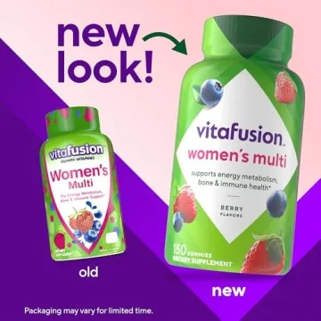 Vitafusion Women's Gummy Multivitamins - 150 Counts, Berry Flavor
