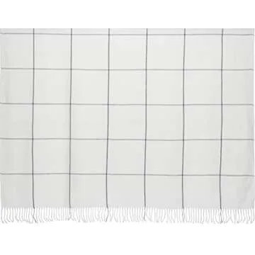 Luxurious Tartan Plaid Throw Blanket for Cozy Home Comfort