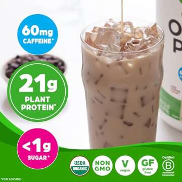 Orgain Organic Vegan Protein Powder for Shakes & Smoothies