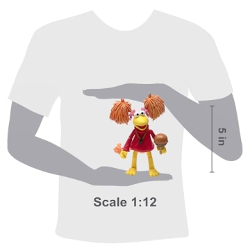 Fraggle Rock Red Action Figure - Collectible with Accessories