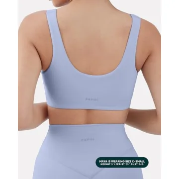 PAVOI ACTIVE High Support Yoga Sports Bra for Women