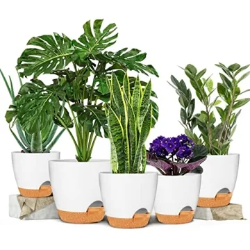 Stylish Self-Watering Plant Pots for Thriving Greenery