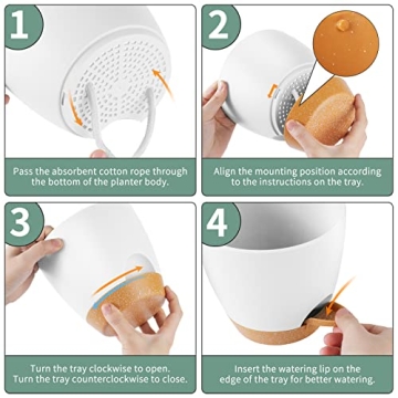 Stylish Self-Watering Plant Pots for Thriving Greenery