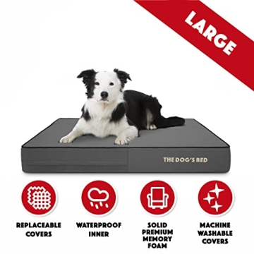 The Dog’s Bed Orthopedic Memory Foam Dog Bed for Comfort