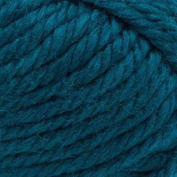 Lion Brand Yarn Hometown Yarn, Super-Bulky Yarn for Knitting, Crocheting, and Crafting, 1 Pack, Peac...