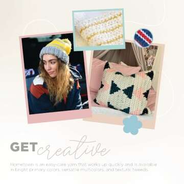 Lion Brand Hometown Yarn - Super-Bulky Knitting Yarn