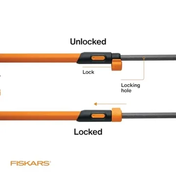 Fiskars 2-in-1 Extendable Pole Saw and Pruner Tool